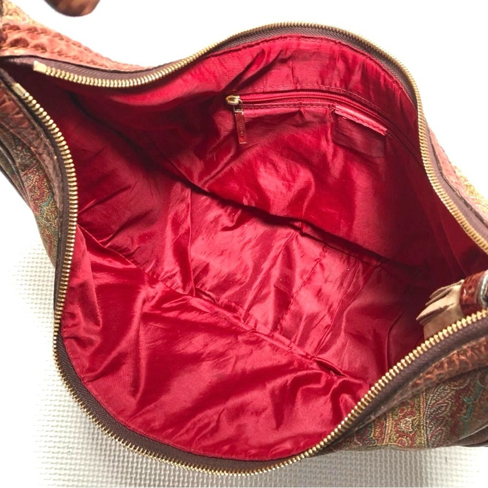 ETRO Handbag One Shoulder Bag Nylon Leather - Picture 8 of 11